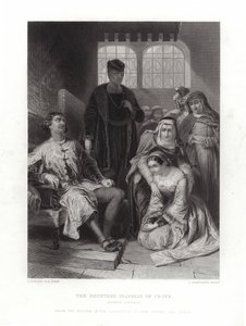 Grevinnan Isabelle av Croye av Alfred W. Elmore