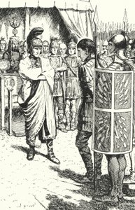 Den romerske kejsaren Theodosius den store dömde Magnus Maximus till döden för hans del i mordet på Gratianus, 388
