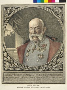 Kejsare av Österrike Franz Joseph I av Alfred Wesemann