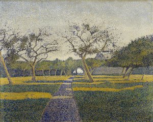 Fruktträdgård vid La Louviere