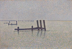 Kanalen i Nieuwpoort, ca. 1889