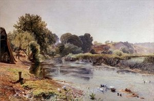 Lite Old England Half Sleep av Alfred William Hunt