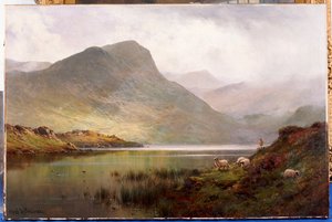 Loch Ness av Alfred de Breanski