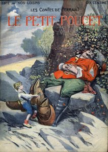 Le Peucet: Saga av Charles Perrault (1628-1703). Illustration av Vaccari och Carrey i "" Les beaux tales"" samlingen "" Nos loisirs""" omkring 1910. Privat samling.