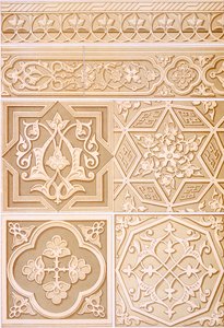 Detaljerade studier av arkitektonisk dekoration, pub. 1883. av Alhusain Fawzy