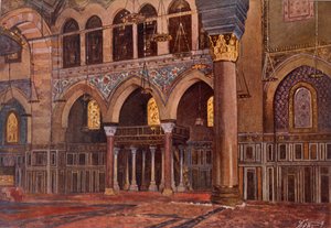 Moskén i Al-Fath, pub. 1949. av Alhusain Fawzy