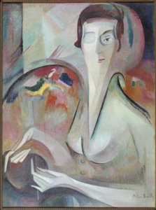 Self-portrait Alice Bailly