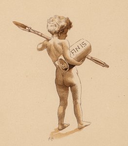 Finis (färglitografi)