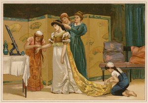 De vita svanarna (chromolitho)