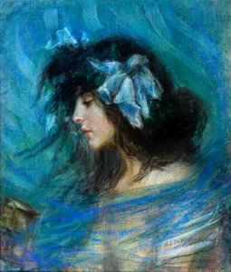 Drömland, ca 1906 (pastell på papper)