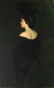 Laura i svart av Alice Pike Barney
