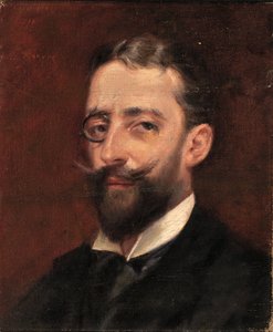 Man med monokel, ca. 1887-1889.