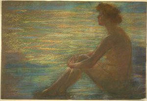 Naken mot havet av Alice Pike Barney