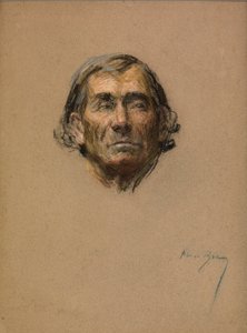 Gammal skådespelare av Alice Pike Barney