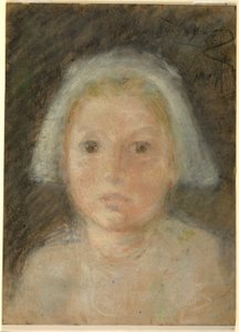 Liten vit keps av Alice Pike Barney