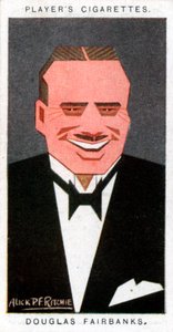 Douglas Fairbanks, amerikansk filmskådespelare, 1926. av Alick P. F. Ritchie