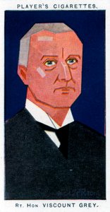 Edward Grey, 1:e Viscount Gray av Fallodon, brittisk politiker, 1926.