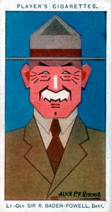Robert Baden-Powell, 1:e baron Baden-Powell, 1926. av Alick P. F. Ritchie