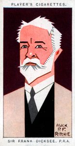 Sir Francis Bernard Dicksee, brittisk målare, 1926. av Alick P. F. Ritchie