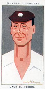 Sir Jack Hobbs, brittisk cricketspelare, 1926 av Alick P. F. Ritchie