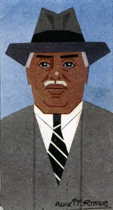 H.H. Aga Khan III av Alick Penrose Forbes Ritchie
