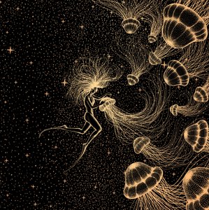Kosmisk manetdröm av Alirıza ÇAKIR