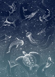 Djur i det kosmiska havet av Alirıza ÇAKIR