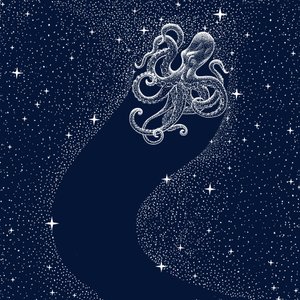 Kosmisk bläckfisk i full fart av Alirıza ÇAKIR