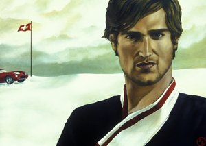 Terence has an Altitude (acrylic & oil on canvas)
