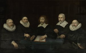 Regenterna för rättelsehuset i Middelburg, 1643 av Allaert van Loeninga