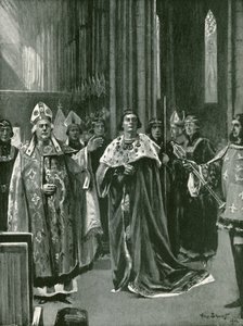 Erkännandet vid kröningen av Henrik VII, söndagen den 30 oktober av Allan (after) Stewart