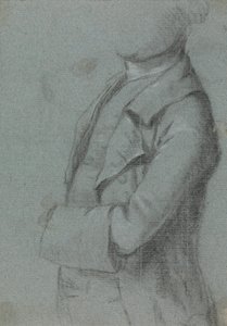 Kostymstudie för ett porträtt av en man av Allan Ramsay