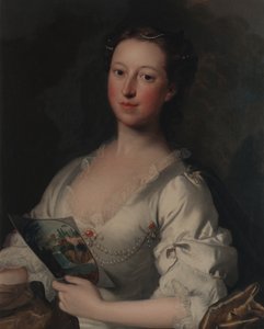 Porträtt av Elizabeth Seymour av Allan Ramsay