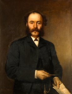 Porträtt av William H Phin av Allan Ramsay