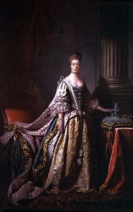 Drottning Charlotte av Allan Ramsay