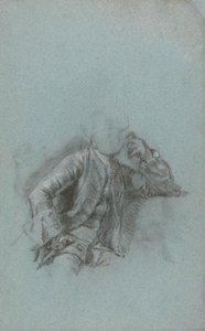 Studera för ett porträtt av en sittande gentleman av Allan Ramsay
