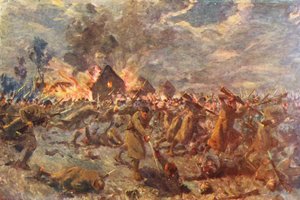 WW1: Bajonettattack av London Scottish vid Messines, Hallowe