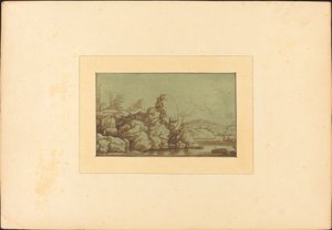 Landskap, utgiven 1780. av Allart van Everdingen