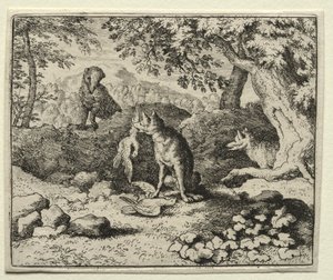 Reynard the Fox: Badger Comes to Warn Reynard.