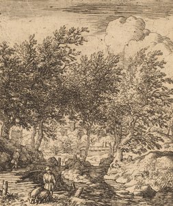 Svinhjärde, troligen ca. 16451656. av Allart van Everdingen
