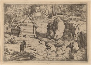Snickaren av Allart van Everdingen