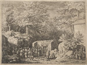 Den fjärde våren, 1600-talet. av Allart van Everdingen