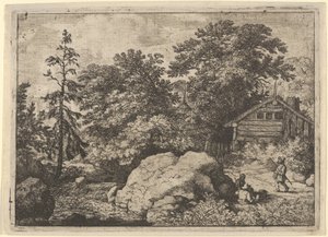 The Hill, 1600-talet. av Allart van Everdingen