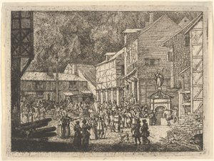Andra våren, 1600-talet. av Allart van Everdingen