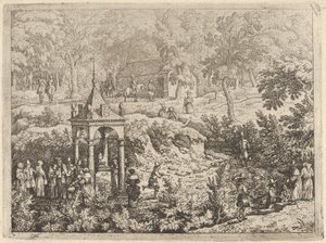 Den tredje våren, 1600-talet. av Allart van Everdingen