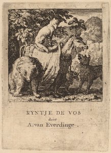 Reynards triumf, troligen ca. 16451656. av Allart van Everdingen