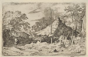 Hjulet under Haybarnet, 1600-talet. av Allart van Everdingen