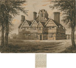 West Bromwich - "The Oaks": gravyr och [? 1800-talet]