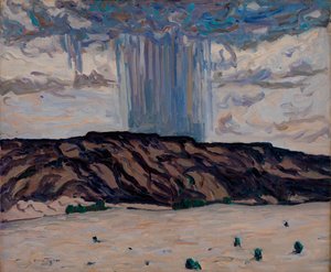 Molnburst i Black Mesa, New Mexico, 1925.