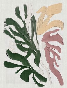 Abstrakta Monstera-blad av Alma
